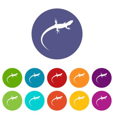 Kertenkele Icons set