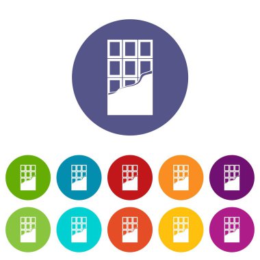 Çikolata Icons set
