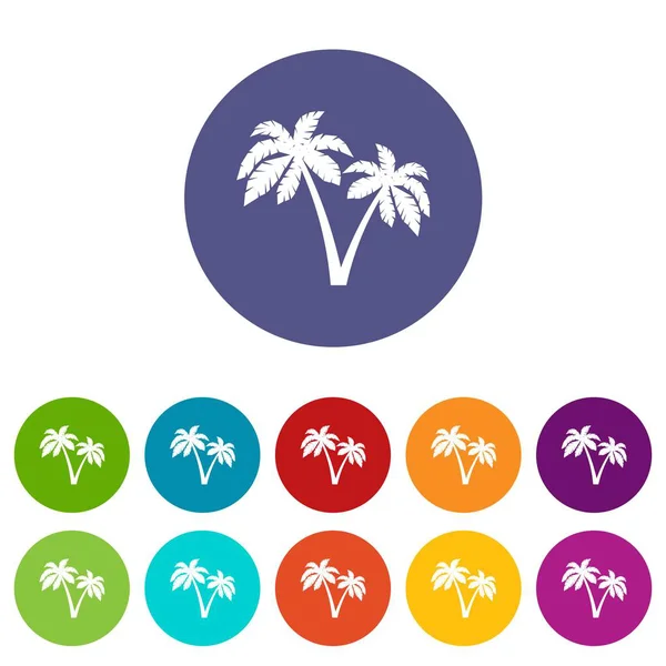 İki avuç içi Icons set