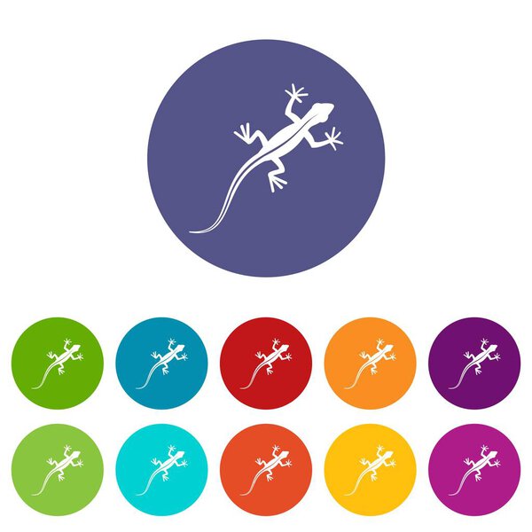 Иконки ящериц
