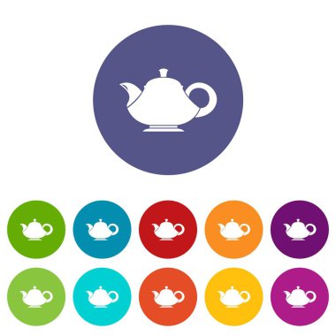 Çaydanlık Icons set