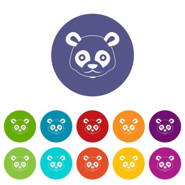 Panda başkanı Icons set