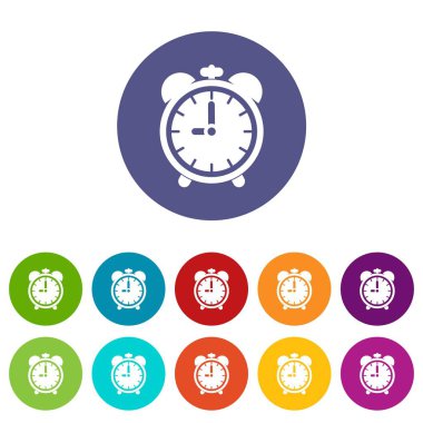 Çalar saat Icons set