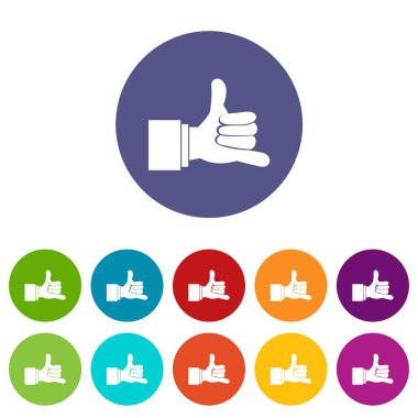 Bana jest çağrı Icons set