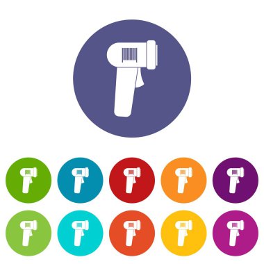 Barkod tarayıcı Icons set