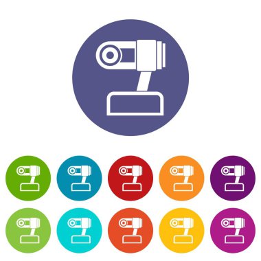 Webcam Icons set
