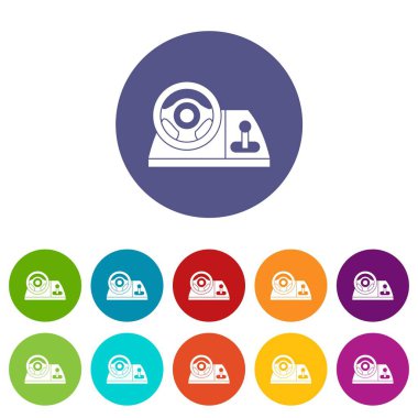 Bilgisayar direksiyon Icons set