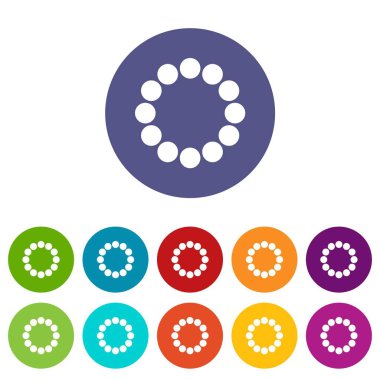 İşareti beklentileri sayfa yük Icons set