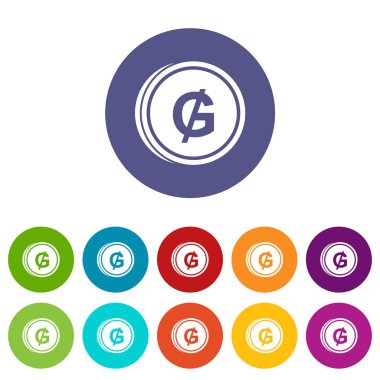 Para guarani Icons set
