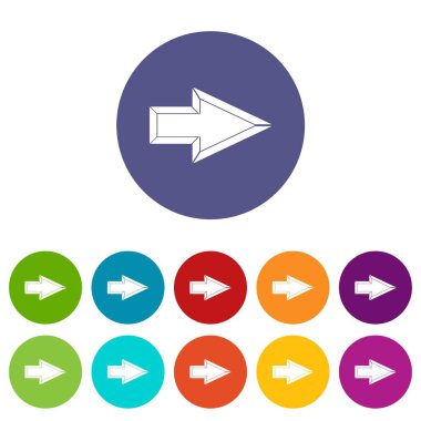 İşaretçi Icons set
