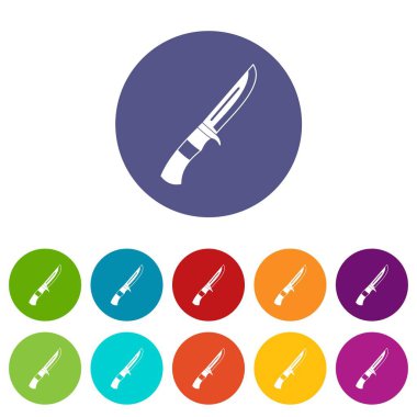 Bıçak Icons set