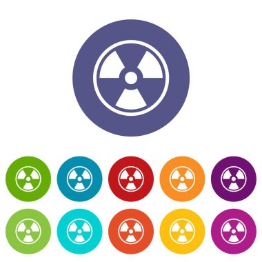 Tehlike nükleer set simgeleri