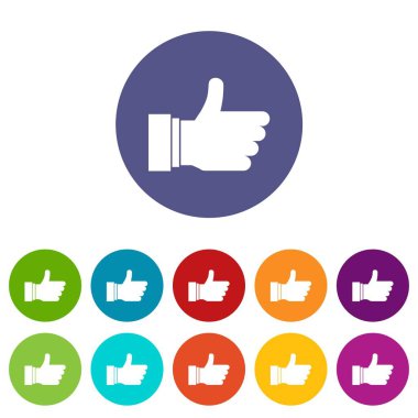 Kayıt kümesi simgeleri başparmak