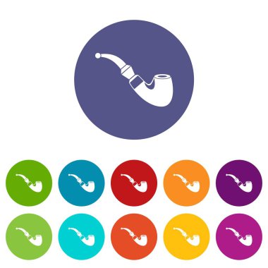 Ahşap Boru Icons set