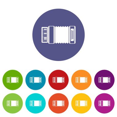 Akordeon Icons set