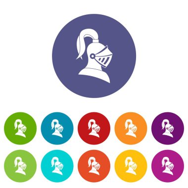 Icons Ortaçağ kask set