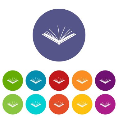 Açık öğretici Icons set