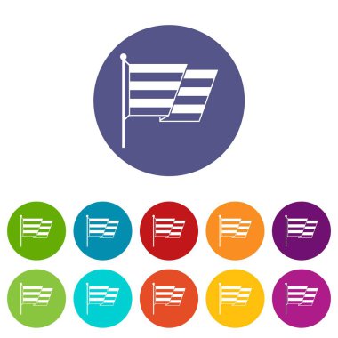 Bayrak Lgbt Icons set