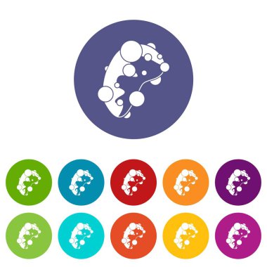 Cep virüs Icons set
