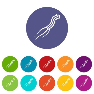 Tehlikeli virüs Icons set