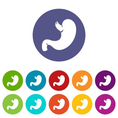 Mide Icons set