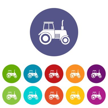 Traktör Icons set