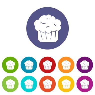Cupcake Icons set