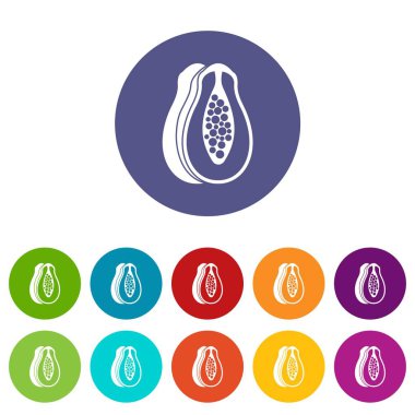 Papaya Icons set