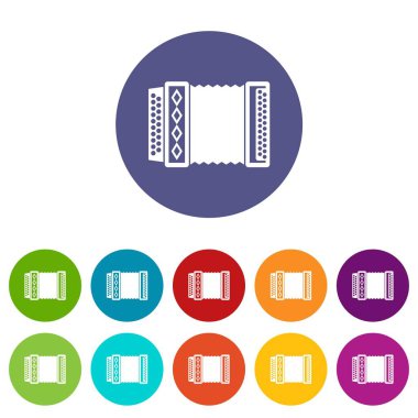 Akordeon Icons set