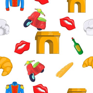 Fransa Cumhuriyeti desen, karikatür tarzı