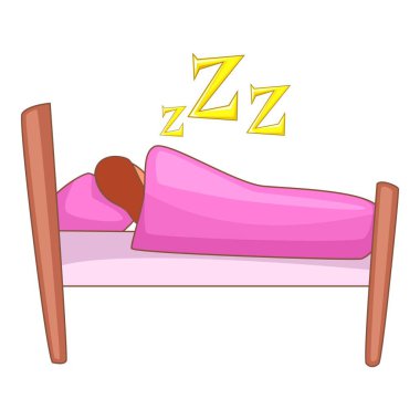 Simge uyku, karikatür tarzı