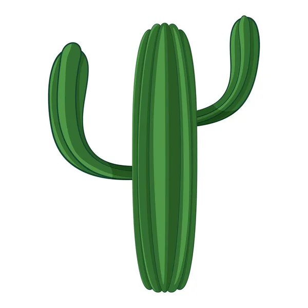 Gran icono de cactus, estilo de dibujos animados — Vector de stock