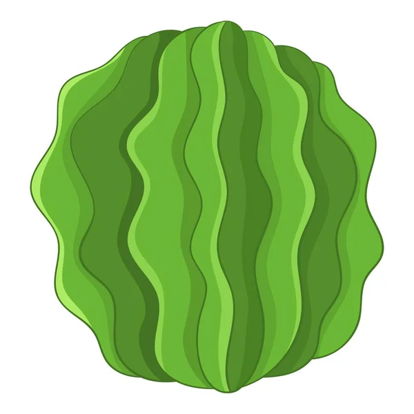 Icône ronde actus, style dessin animé — Image vectorielle