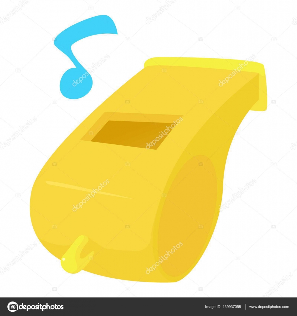 Whistle Icon Cartoon Style Vector Image By C Ylivdesign Vector Stock 139937058