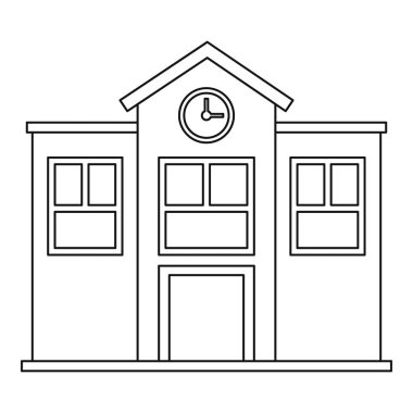 Okul simgesi, taslak biçimi