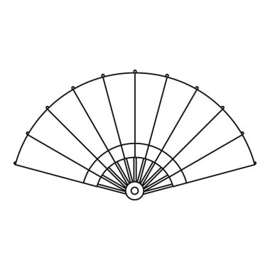 Fan simge, anahat stili