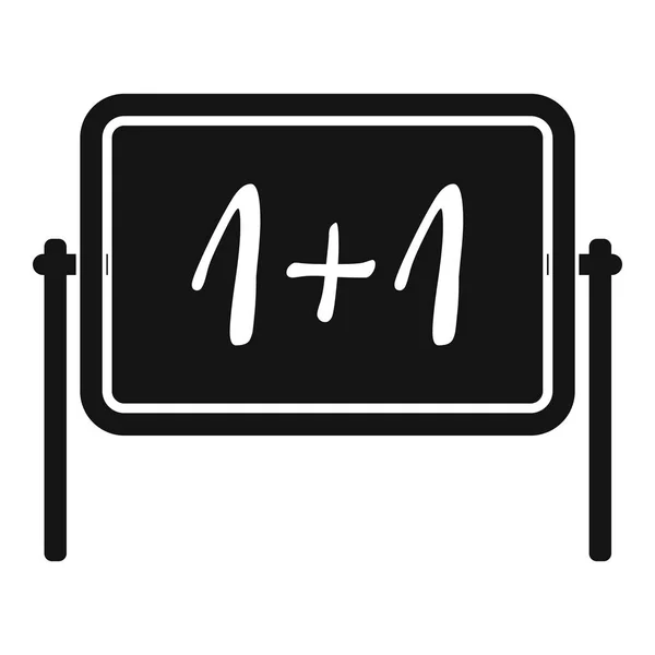 Icono de tablero, estilo simple — Vector de stock