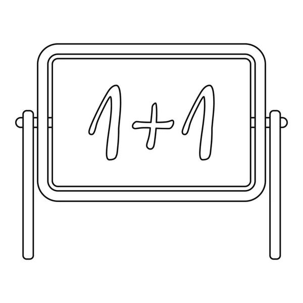 Styrelsen ikon, dispositionsformat — Stock vektor