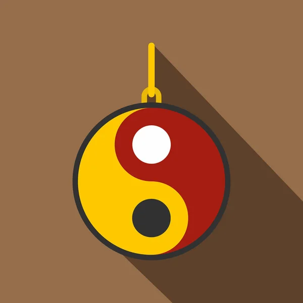 Ying Yang Symbol der Harmonie und Ausgeglichenheit — Stockvektor