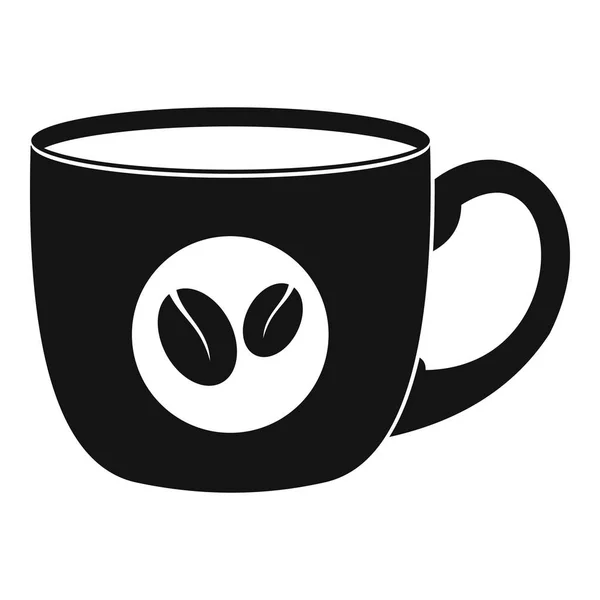 Чашка значка кави, простий стиль — стоковий вектор