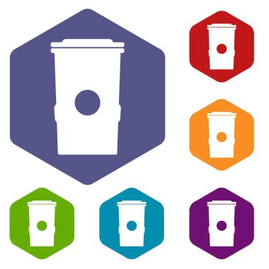 çöp kutusu simge seti