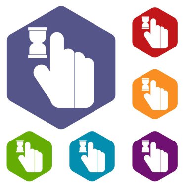 Simgeler ayarla'yı tıklatın