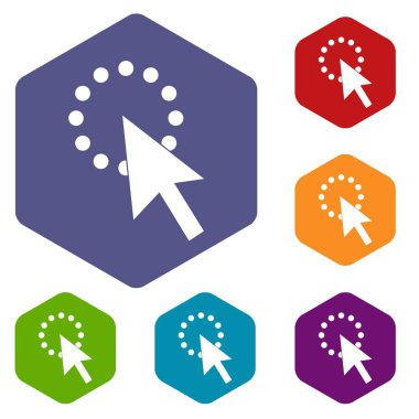 Simgeler ayarla'yı tıklatın