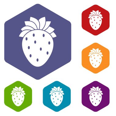 Çilek Icons set