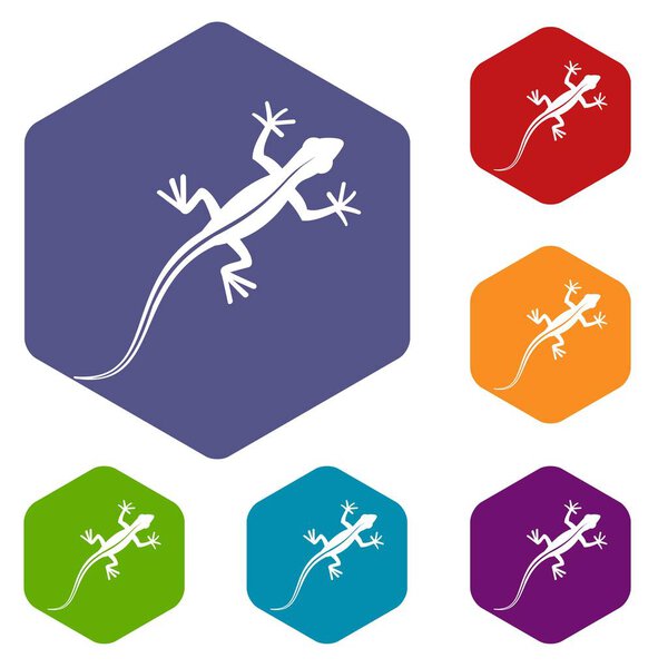 Иконки ящериц
