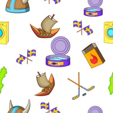 İsveç desen, karikatür tarzı