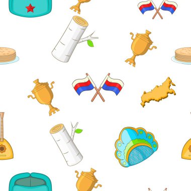 Rusya desen, karikatür tarzı