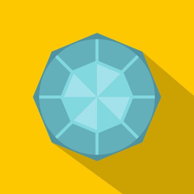 Baklava simgesini, düz stil