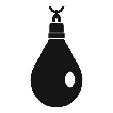 Kristal kolye simgesi, basit tarzı