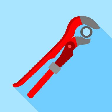 Boru veya İngiliz anahtarı simgesini, düz stil